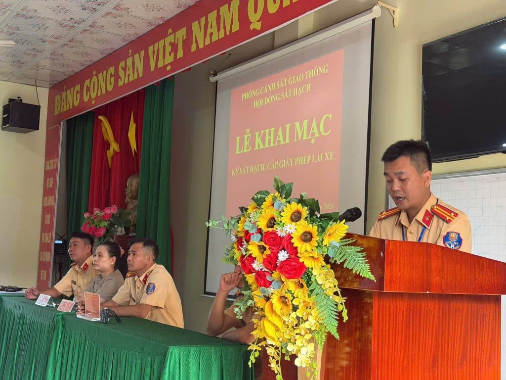 Điểm cầu nhóm 1 – 500 học viên đã sẵn sàng