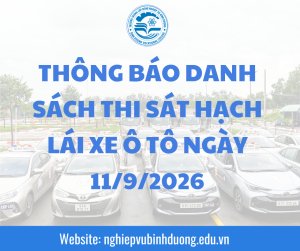 THONG BAO DANH SACH THU TU THI SAT HACH LAI XE O TO NGAY 2122025 1